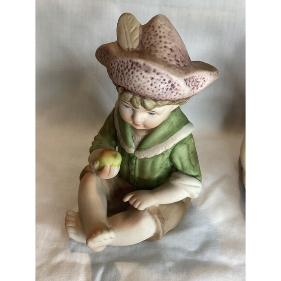Vintage Ceramic Andrea by Sadek Piano Babies - 6682 Design 4.5" Cute Home Decor - Picture 2 of 16